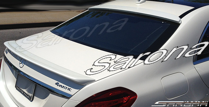 Custom Mercedes S Class  Sedan Roof Wing (2014 - 2019) - $190.00 (Part #MB-049-RW)